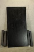 Dining table contemporary ash. H.77 W.180cm. (Needs assembling).