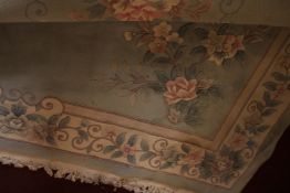 Chinese carpet, large woollen. L.400 (approx) D.277cm.