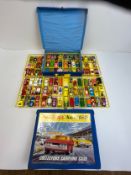 A Matchbox cars ‘Superfast’ carry case with eight trays of cars. 95 cars in total.