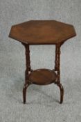 Occasional table, late 19th century mahogany. H.64 W.59cm.