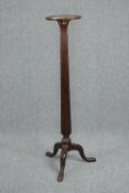 Torchere, early 20th century mahogany. H.137 Dia.29cm.