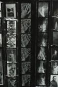 Jane E. Clark. World War One interest. A contact sheet of WWI soldiers and a white feather - an