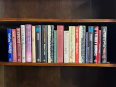 A collection of twenty Philip Roth novels. Seven books are warmly inscribed to his 'dear friend',