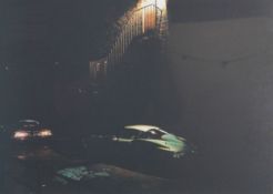 Jack Miller (Scottish 1945-2004). Photograph titled 'Waiting for Darkness to Fall'. Signed bottom