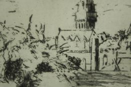 Jane Joseph (German b. 1942). Etching. Edition of 8. This one is numbered 2/8. Signed bottom right