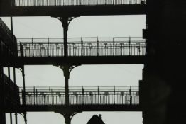 Architectural photograph. Framed and glazed. H.33 x W.42 cm.