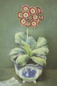 Print. Fancy Auricula Green Bee. Signed indistinctly and printed in a limited edition of 500 copies.