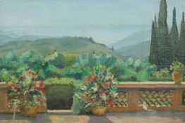 Landscape painting. Oil on canvas. Signed 'S. Dumant'. H.39 W.55 cm.