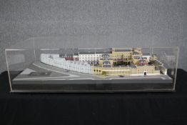 Scale architectural model designed by Green Moor Lowenhoff. 1:150 scale. 1996. 187-201 St John