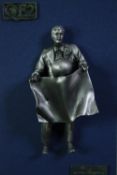 Ray Bradbury Repro Magic QE2 Cruise 1994. Resin figure signed and numbered on the mount. Framed