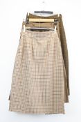 Three vintage women's skirts. Size 12
