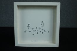 Jayoon Choi (British). Be Still. Screenprint on Somerset paper. Limited edition of 125, signed and