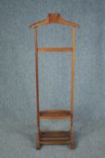 A vintage valet stand. H.132 W.46cm.