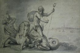 Georg Peham (ca. 1568-1604). Ink and ink wash on paper. From the collection of Westby William