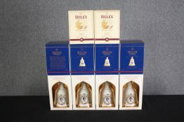 Bell's Whisky. A mixed collection of ten unopened presentation decanter bottles. Special