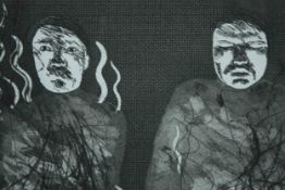 David Hockney (British b.1937) Corpses On Fire from 'Illustrations for Six Fairy Tales from the
