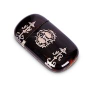 A FINE GEORGE III TORTOISESHELL AND PIQUE WORK ETUI CASE