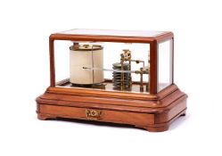 A LATE 19TH CENTURY MAHOGANY CASED BAROGRAPH