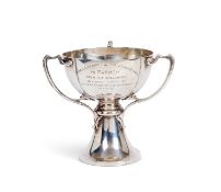A SILVER CUP IN THE ART NOUVEAU STYLE, BIRMINGHAM, 1912, BY ALEXANDER CLARK & CO. LONDON