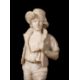CESARE LAPINI (ITALIAN, 1848-1893): A MARBLE FIGURE 'GIOVANE PESCATORE' - Image 3 of 3