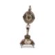 A FINE 19TH CENTURY VIENNESE ENAMEL AND SILVER TABLE CLOCK IN THE MANNER OF HERMANN RATZERSDORFER - Image 2 of 3