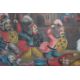 A VERY LARGE 19TH CENTURY QAJAR PAINTING OF THE BATTLE OF KARBALA - Image 4 of 9