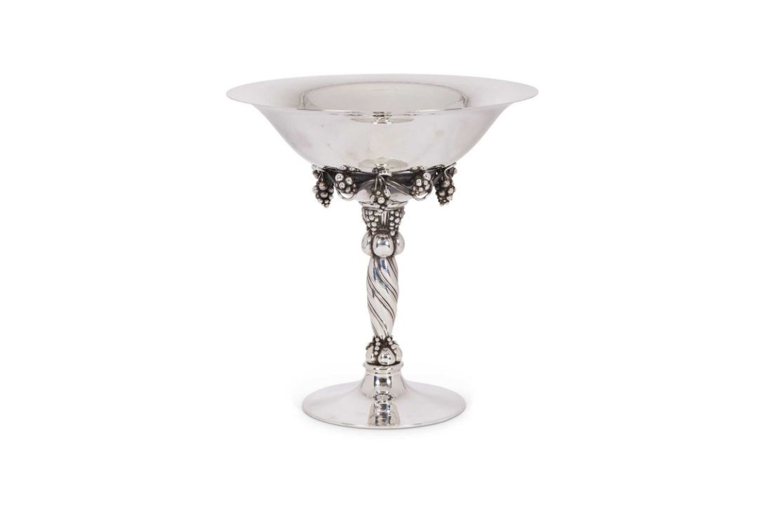 GEORG JENSON: A STERLING SILVER TAZZA, MODEL 263B, DESIGNED IN 1918 - Image 1 of 3