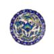AN IZNIK STYLE POTTERY DISH, TURKEY - Image 1 of 2