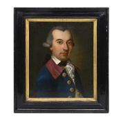 A LATE 18TH CENTURY ITALIAN PORTRAIT OF A NAVAL GENTLEMAN
