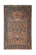 A MID 20TH CENTURY KASHAN CARPET