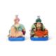 JACOB PETIT: A PAIR OF MID 19TH CENTURY PORCELAIN FLASKS OF A SULTAN AND SULTANA - Image 2 of 3