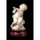 ALBERT CARRIER-BELLEUSE (FRENCH, 1824 -1887): A CARRARA MARBLE PUTTO - Image 1 of 11