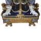 A MONUMENTAL PORCELAIN AND ORMOLU FLOORSTANDING CLOCK - Image 7 of 9