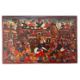 A VERY LARGE 19TH CENTURY QAJAR PAINTING OF THE BATTLE OF KARBALA - Image 1 of 9