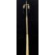 A NARWHAAL TUSK (MONODON MONOCEROS), EARLY 20TH CENTURY, MOUNTED AS A FLOORSTANDING LAMP - Image 4 of 6