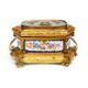 A FINE 19TH CENTURY FRENCH PALAIS ROYALE ORMOLU AND ENAMEL JEWELLERY CASKET - Image 1 of 2