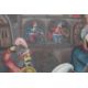 A VERY LARGE 19TH CENTURY QAJAR PAINTING OF THE BATTLE OF KARBALA - Image 7 of 9