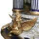 A MONUMENTAL PORCELAIN AND ORMOLU FLOORSTANDING CLOCK - Image 6 of 9