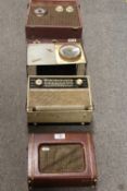 A BOX OF VINTAGE RADIOS A/F