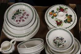 A TRAY OF PORTMEIRION BOTANIC GARDEN ETC