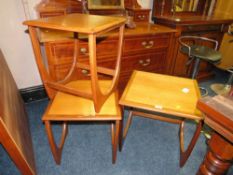 A RETRO G-PLAN ? TEAK NEST OF TABLES
