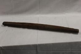 A SMALL VINTAGE WOODEN YOKE