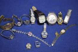 A COLLECTION OF ASSORTED WRIST WATCHES