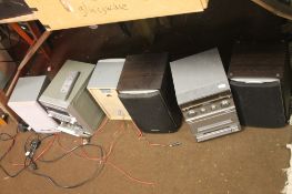 TWO STEREO SYSTEMS TO INCLUDE LG