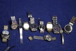 A COLLECTION OF ASSORTED WRIST WATCHES