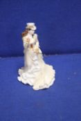 A COALPORT FIGURINE 'HELENA'