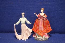 TWO COALPORT FIGURINES 