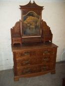 AN EDWARDIAN DRESSER