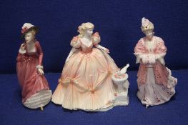 TWO COALPORT FIGURINES 