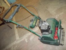 A QUALCAST CLASSIC PETROL LAWN MOWER